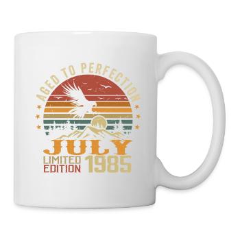 Millésime Juillet 1985 Anniversaire Juillet 1985 - Mug blanc - blanc - Droite