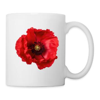 Corn poppy - Mug - white - Right