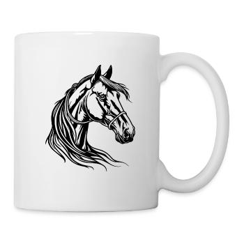 Horse Horse Head - Mug - white - Right