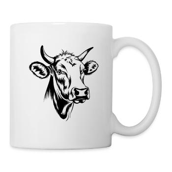 Vache Vaches - Mug blanc - blanc - Droite