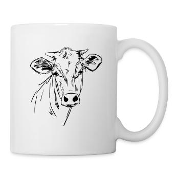 Vache Vaches - Mug blanc - blanc - Droite