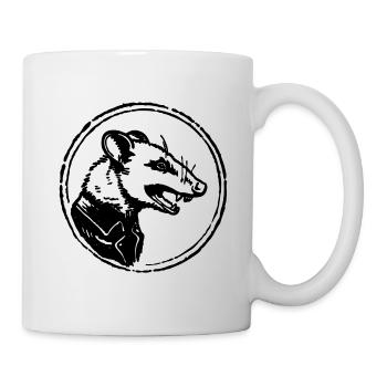 Opossum - Mug blanc - blanc - Droite
