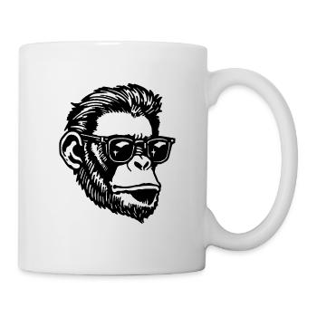 Monkey Monkey Monkey Face - Mug - white - Right