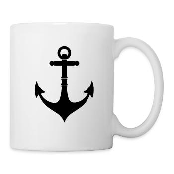 Anker - Tasse - Weiß - Rechts