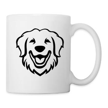 Golden Retriever Dog Dogs - Mug - white - Right