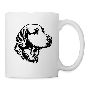 Golden Retriever Dog Dogs - Mug - white - Right