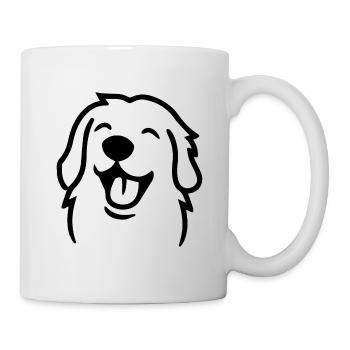 Golden Retriever Dog Dogs - Mug - white - Right