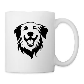Golden Retriever Dog - Mug - white - Right