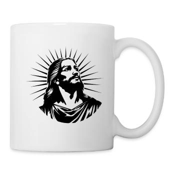 Jesus Christ Catholic Religion Christianity - Mug - white - Right