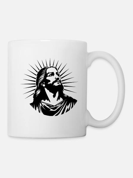 Jésus-Christ Catholique Religion Christianisme - Mug blanc - blanc
