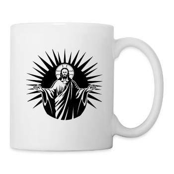 Jesus Christus Katholisch Religion Christentum - Tasse - Weiß - Rechts