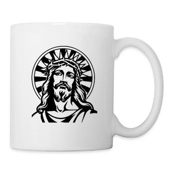 Jesus Christ Catholic Religion Christianity - Mug - white - Right