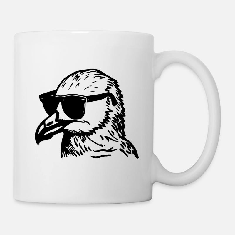 Möwe - Tasse - Weiß