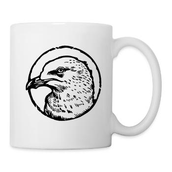 Mouette - Mug blanc - blanc - Droite