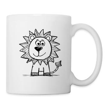 Lion Lion Head - Mug - white - Right