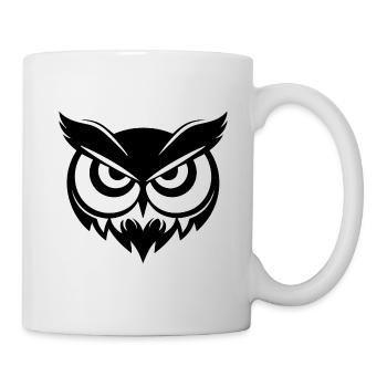 Owl Owls Bird - Mug - white - Right