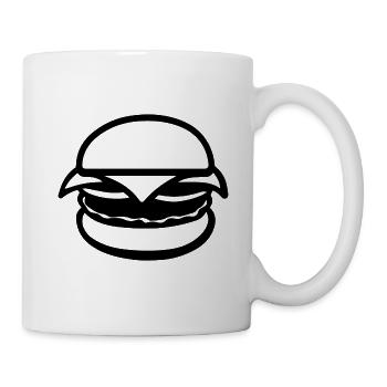 Hamburg burgers - Mug - white - Right