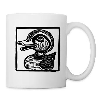 Canards - Mug blanc - blanc - Droite
