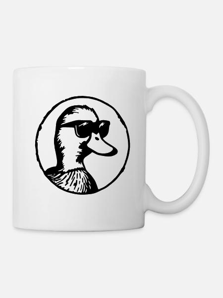 Ente Enten - Tasse - Weiß