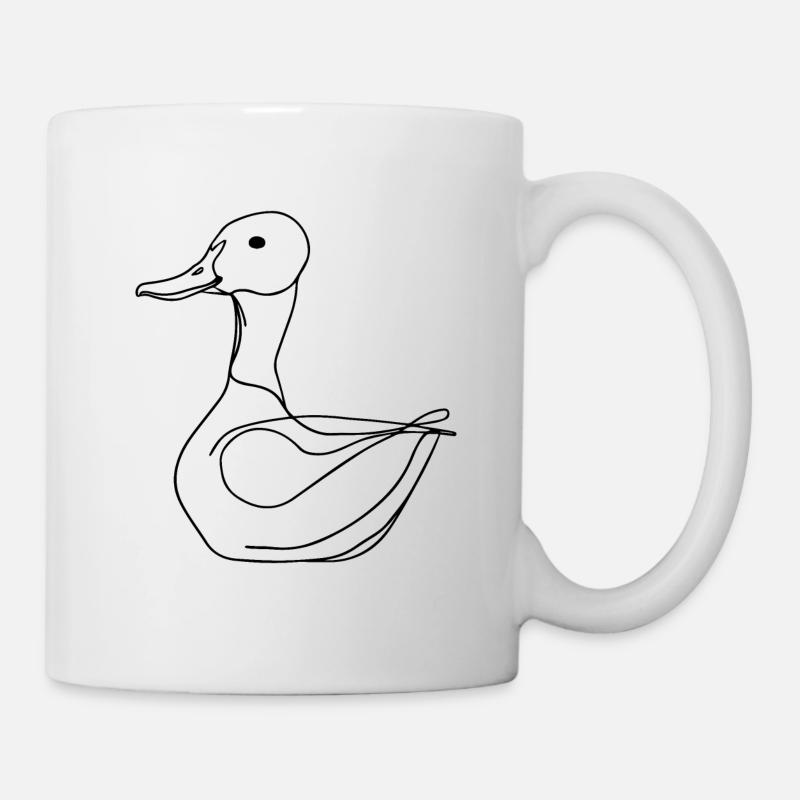 Ente Enten - Tasse - Weiß