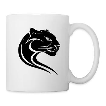 Panther - Tasse - Weiß - Rechts