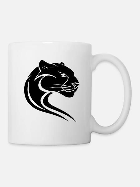 Panther - Tasse - Weiß