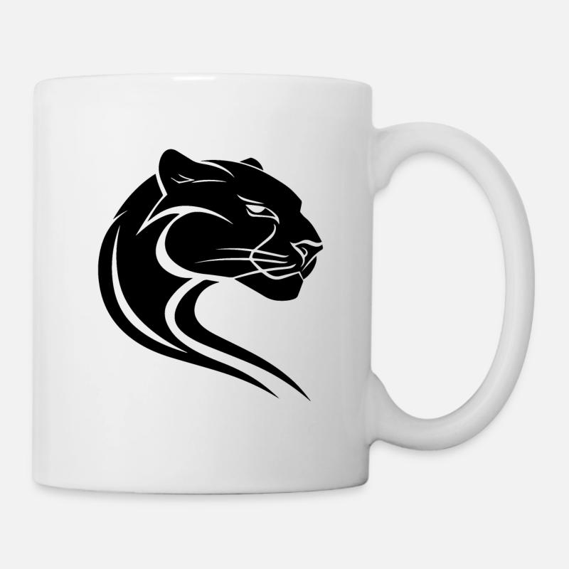 Panther - Tasse - Weiß
