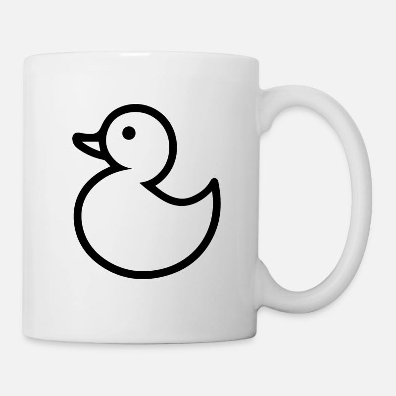 Ente Enten - Tasse - Weiß