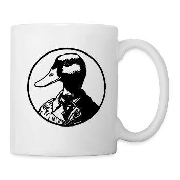 Ente Enten - Tasse - Weiß - Rechts