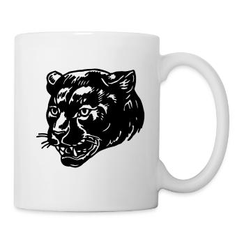 Panther - Tasse - Weiß - Rechts