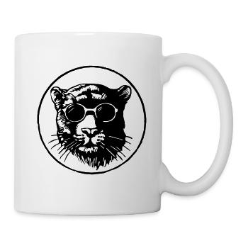 Panther - Tasse - Weiß - Rechts