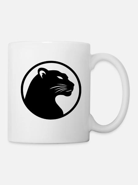 Panther - Tasse - Weiß