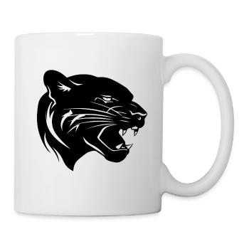 Panther - Tasse - Weiß - Rechts