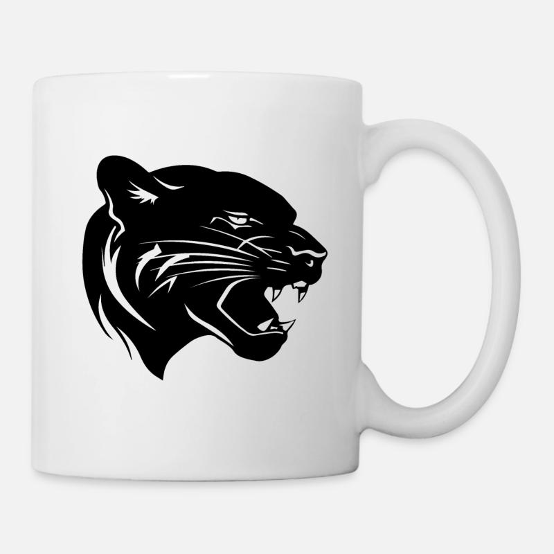 Panther - Tasse - Weiß