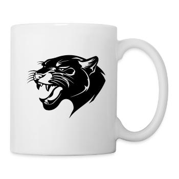 Panther - Tasse - Weiß - Rechts