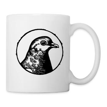 Pigeon pigeons pigeon fancier gift - Mug - white - Right