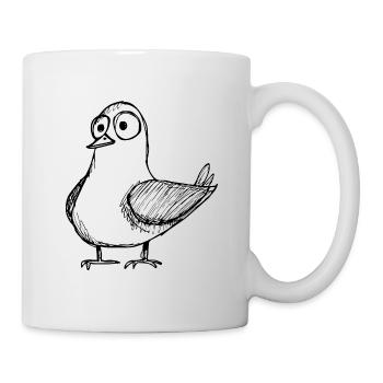 Pigeon pigeons pigeon fancier gift - Mug - white - Right