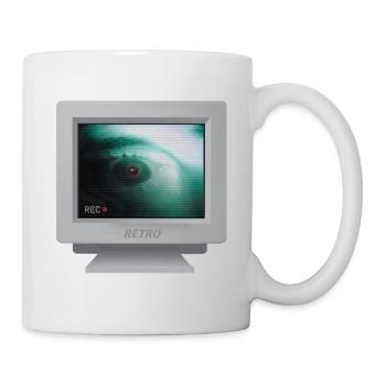 CRT-Design - Ich habe eine Hexe gesehen! - Tasse - Weiß - Rechts