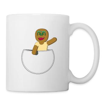 KEKS IN DER TASCHE - Tasse - Weiß - Rechts