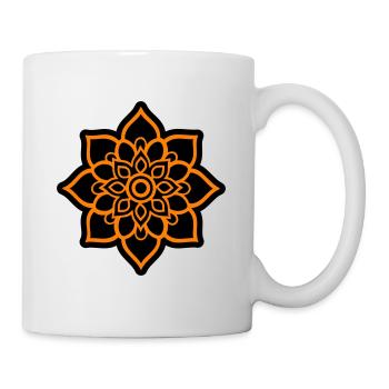 Blossom Mandala - Mug - white - Right