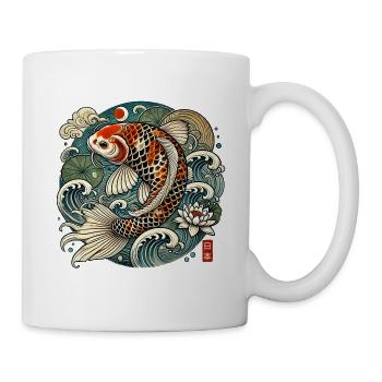Japanese Koi Carp - Mug - white - Right