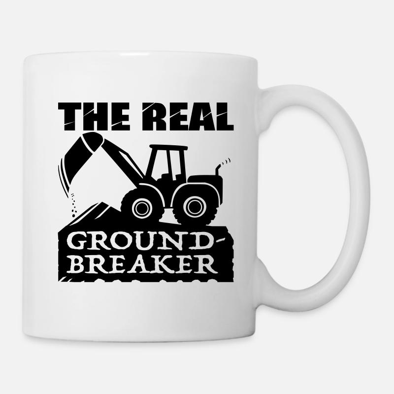 Radlader – Der wahre Wegbereiter - Tasse - Weiß