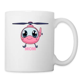 Helicopter Mothers Helicopter Nut Helicopter - Mug - white - Right