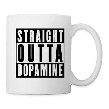 Dopamine Boost Bold Typography - Mug - white - Right