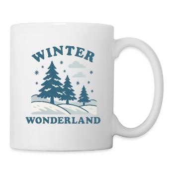 Pays des merveilles hivernales - Mug blanc - blanc - Droite