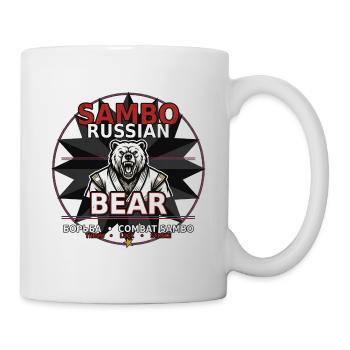 Sambo Bear Russian Fighting Bear - Mug - white - Right