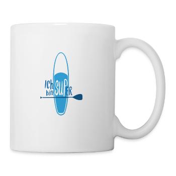 Ich bin SUPer - Tasse - Weiß - Rechts