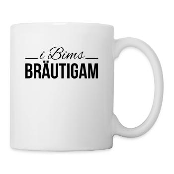 i bims bräutigam - Tasse - Weiß - Rechts