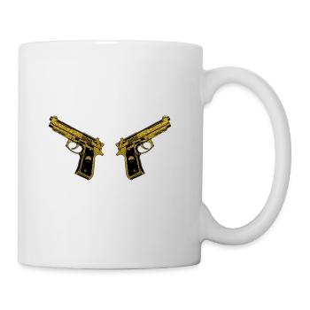 Golden Pistols - Golden Pistols Gun owners - Mug - white - Right