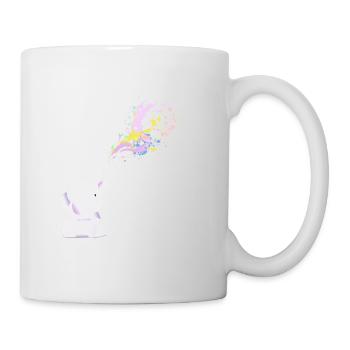 Baby Elefant - Tasse - Weiß - Rechts